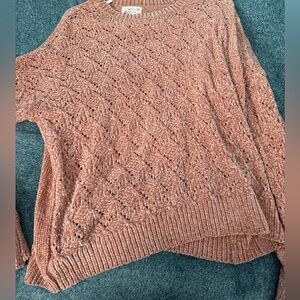 Cozy Knit Sweater in Pink